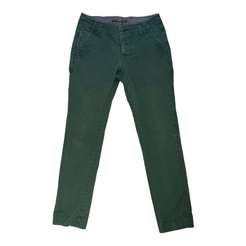 NN07 Simon 1000 Chino Slim Fit Trousers Dark Green